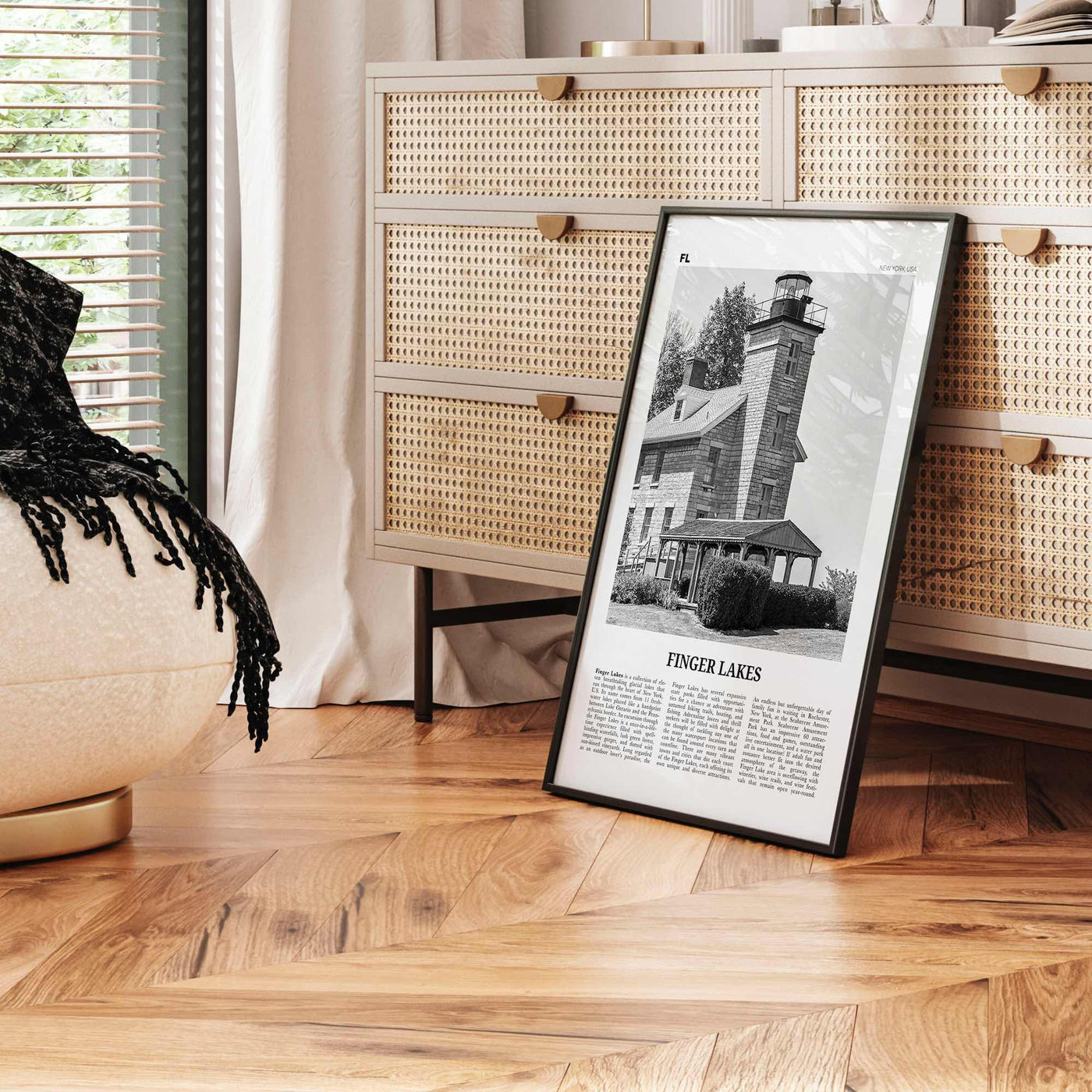 Finger Lakes Print Black and White, Finger Lakes Wall Art, Finger Lakes Poster, Finger Lakes Photo, Finger Lakes Wall Décor, New York, USA