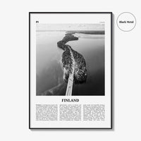 Finland Print Black and White, Finland Wall Art, Finland Poster, Finland Photo, Finland Decor, Suomi, Suomen, Scandinavian, Helsinki, Europe