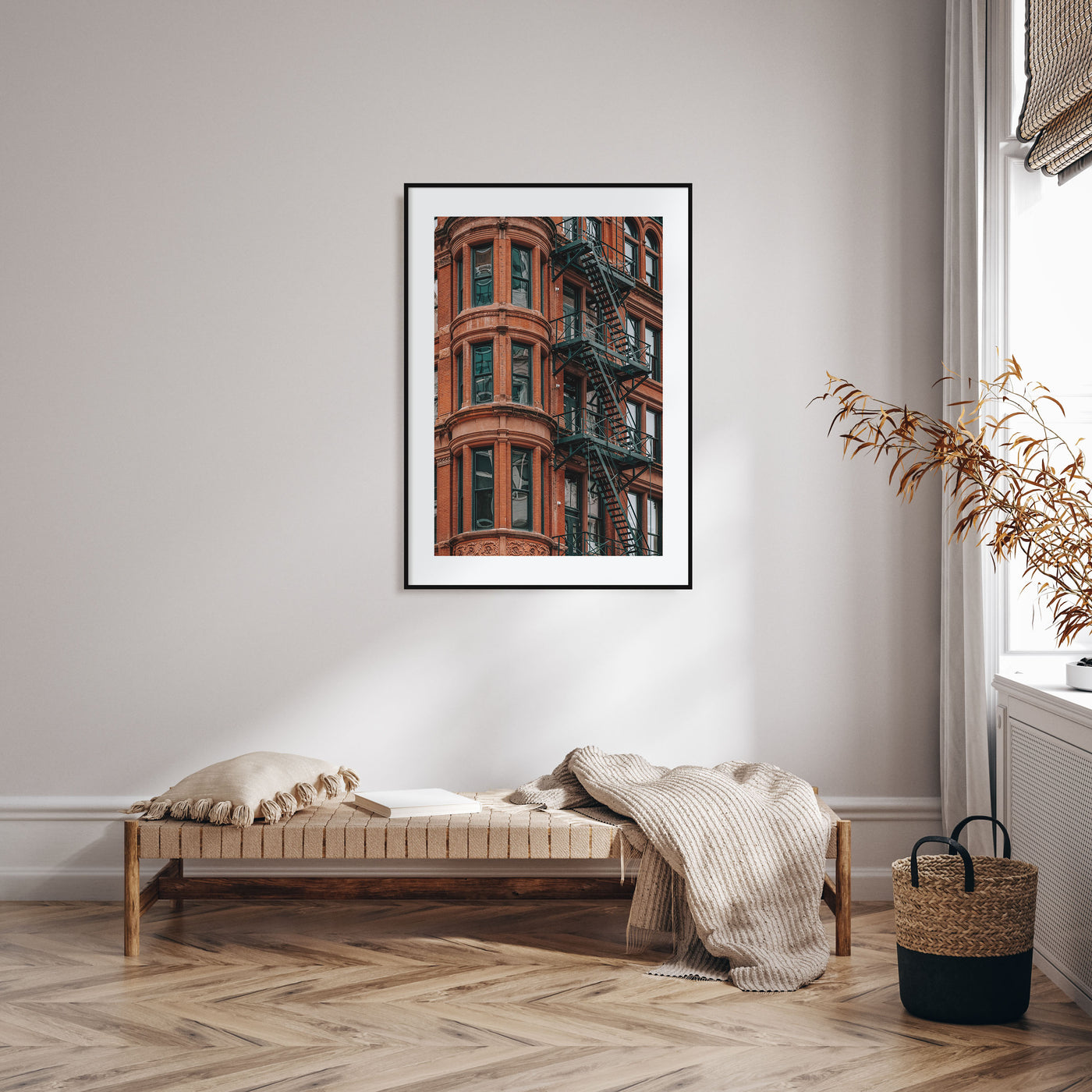 Fire Escapes Photo Color No 3 Poster