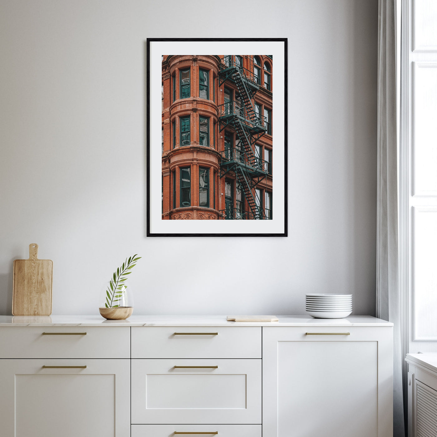 Fire Escapes Photo Color No 3 Poster