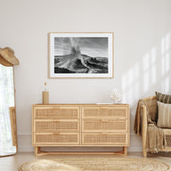 Fire Island Landscape B&W Poster