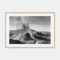Fire Island Landscape B&W Poster