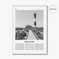 Fire Island Print Black and White, Fire Island Wall Art, Fire Island Poster, Fire Island Photo, Fire Island Wall Décor, Long Island, USA