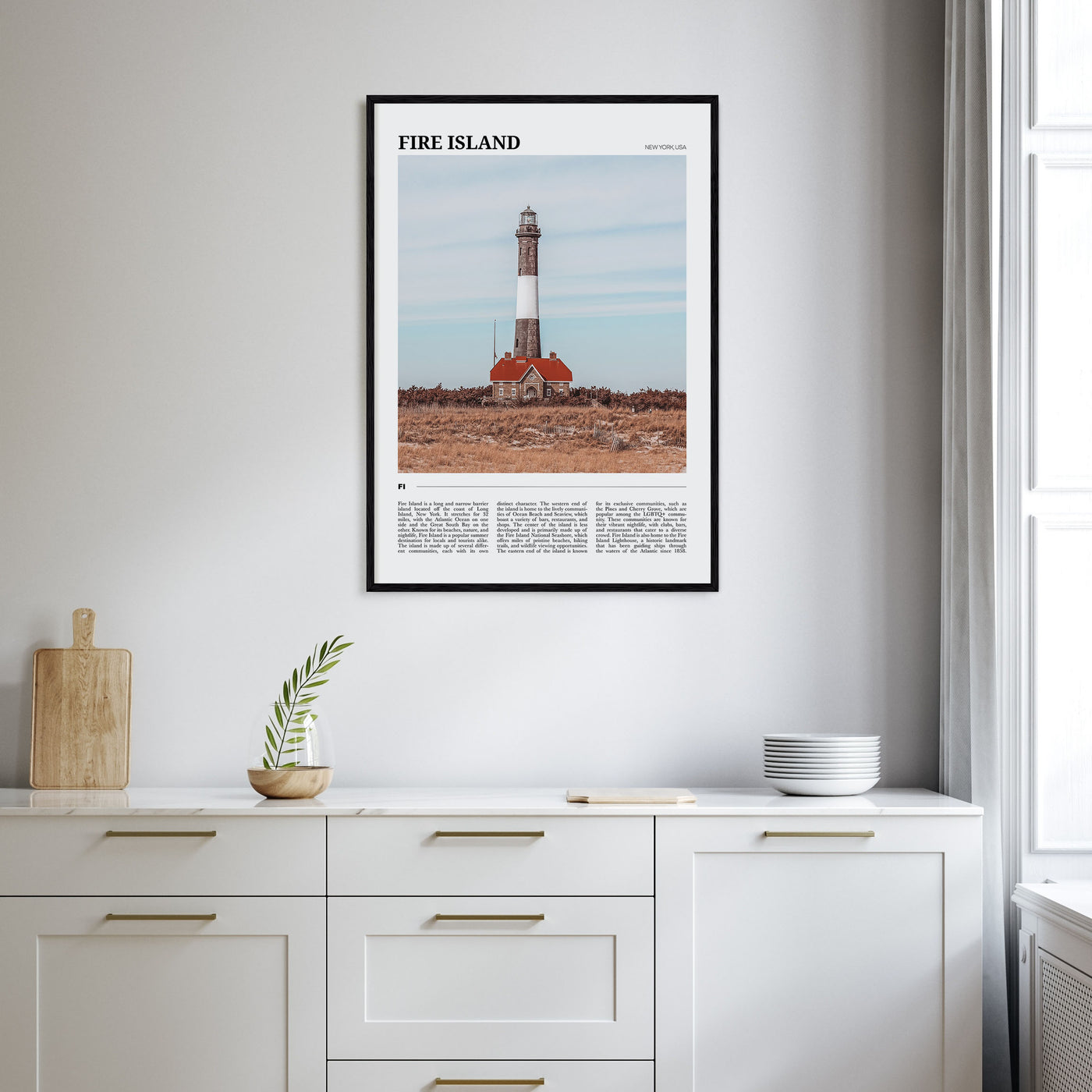Fire Island Travel Color No 1 Poster