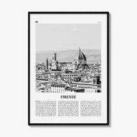 Firenze Print Black and White, Firenze Wall Art, Firenze Poster, Firenze Photo, Firenze Wall Décor, Firenze Map, Italia