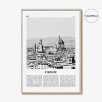 Firenze Print Black and White, Firenze Wall Art, Firenze Poster, Firenze Photo, Firenze Wall Décor, Firenze Map, Italia