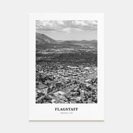 Flagstaff Portrait B&W Poster