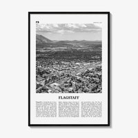 Flagstaff Print Black and White, Flagstaff Wall Art, Flagstaff Poster, Flagstaff Photo, Flagstaff Wall Décor, Arizona, USA United States