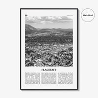 Flagstaff Print Black and White, Flagstaff Wall Art, Flagstaff Poster, Flagstaff Photo, Flagstaff Wall Décor, Arizona, USA United States