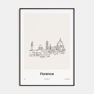Florence Drawn Poster