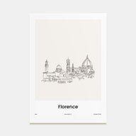 Florence Drawn Poster