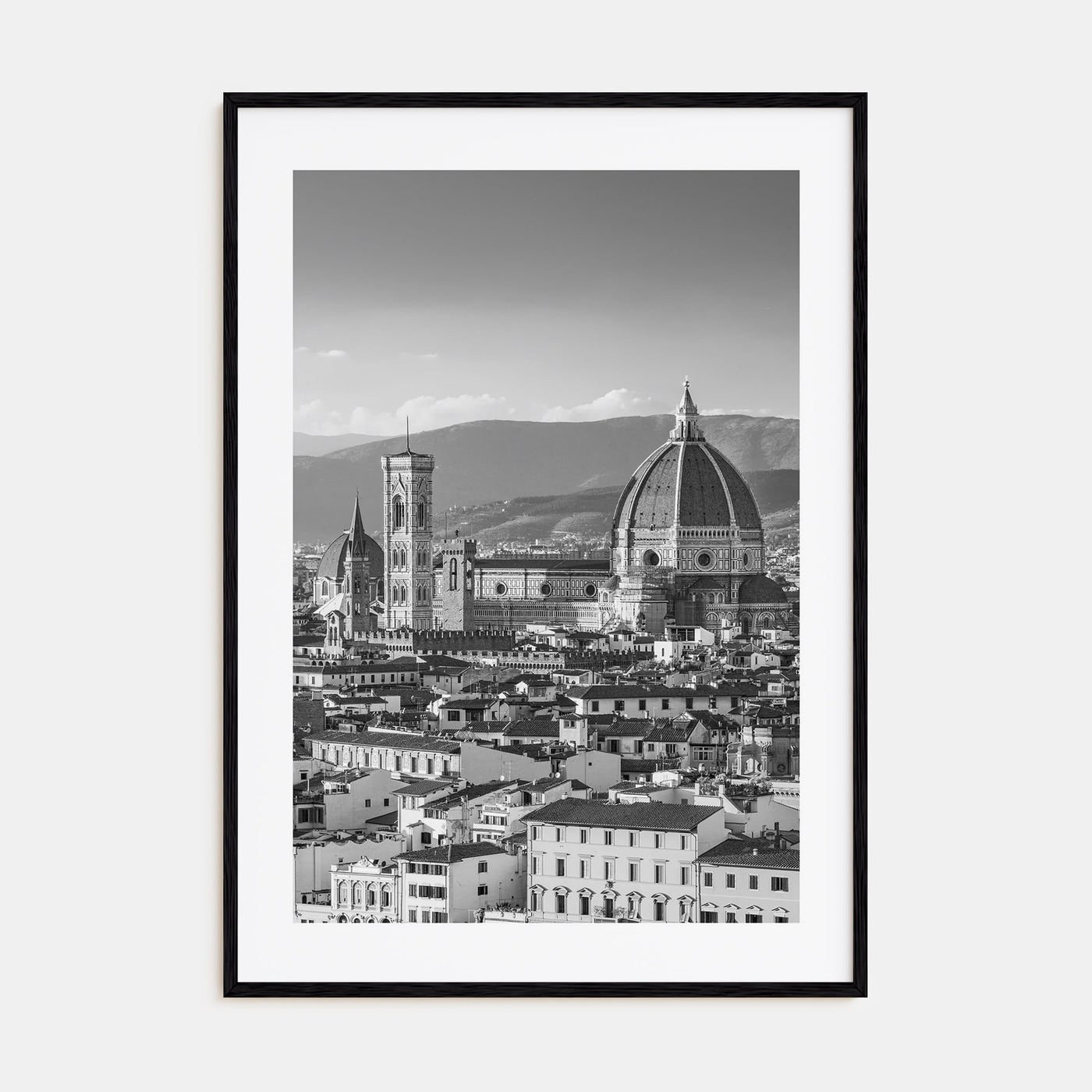 Florence Photo B&W No 1 Poster