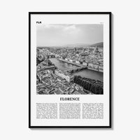 Florence Print Black and White No 2, Florence Wall Art, Florence Poster, Florence Photo, Florence Decor, Italy, Firenze, Tuscany, Italia