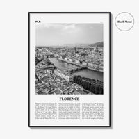 Florence Print Black and White No 2, Florence Wall Art, Florence Poster, Florence Photo, Florence Decor, Italy, Firenze, Tuscany, Italia