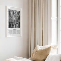 Florence Print Black and White No 3, Florence Wall Art, Florence Poster, Florence Photo, Florence Decor, Italy, Firenze, Tuscany, Italia