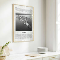 Flores Print Black and White, Flores Wall Art, Flores Poster, Flores Photo, Flores Wall Décor, Flores Map, Indonesia