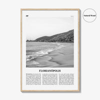 Florianopolis Print Black and White, Florianopolis Wall Art, Florianopolis Poster, Florianopolis Photo, Florianopolis Wall Décor, Brazil