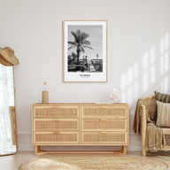 Florida Portrait B&W No 3 Poster
