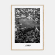 Florida Portrait B&W No 4 Poster