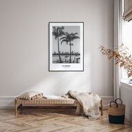 Florida Portrait B&W No 5 Poster