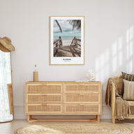 Florida Portrait Color Poster