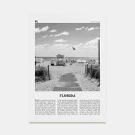 Florida Travel B&W No 2 Poster