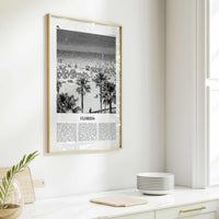 Florida Print Black and White No 7, Florida Wall Art, Florida Poster, Florida Photo, Florida Wall Décor, Florida Map, United States