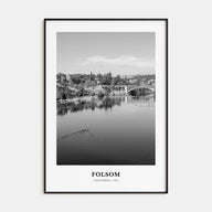 Folsom Portrait B&W Poster