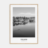 Folsom Portrait B&W Poster