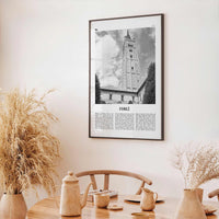 Forli Print Black and White, Forlì Wall Art, Forlì Poster, Forlì Photo, Forlì Wall Décor, Forlì Map, Italy