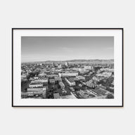 Fort Collins Landscape B&W Poster