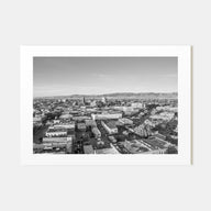 Fort Collins Landscape B&W Poster