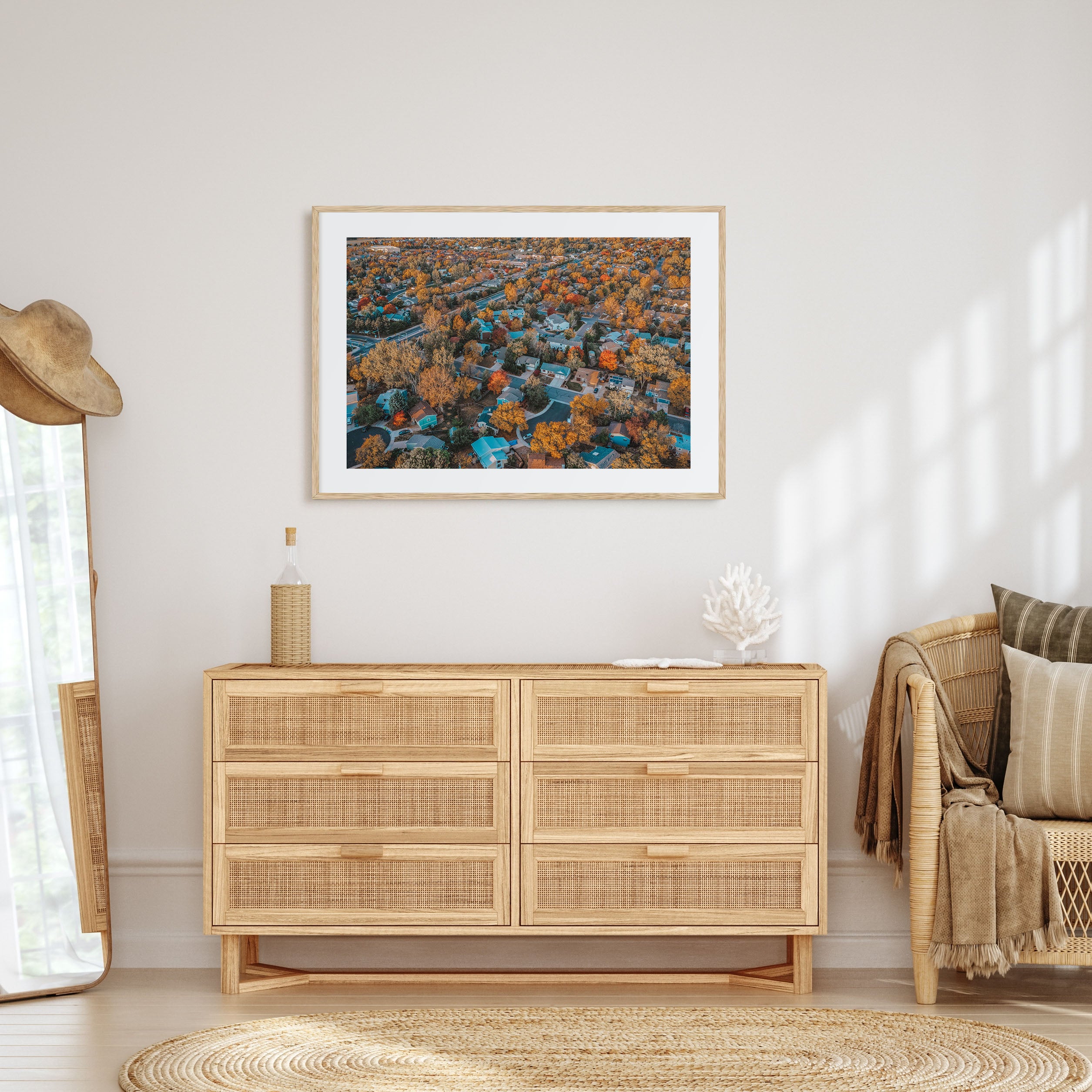 Fort Collins Landscape Color Poster