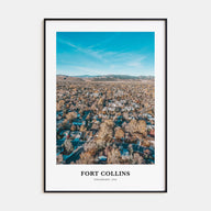 Fort Collins Portrait Color Poster