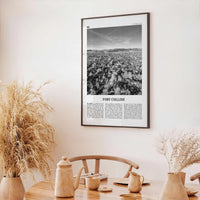 Fort Collins Print Black and White, Fort Collins Wall Art, Fort Collins Poster, Fort Collins Photo, Fort Collins Décor, Colorado, USA