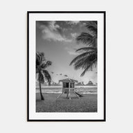 Fort Lauderdale Photo B&W No 2 Poster