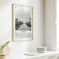 Fort Myers Print Black and White, Fort Myers Wall Art, Fort Myers Poster, Fort Myers Photo, Fort Myers Décor, Florida, USA, United States
