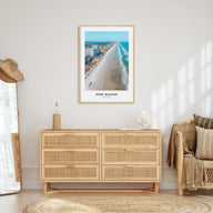 Fort Walton Portrait Color Poster