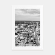 Fort Wayne Photo B&W Poster