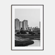 Fort Worth Photo B&W No 1 Poster