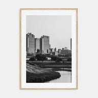 Fort Worth Photo B&W No 1 Poster