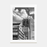 Fort Worth Photo B&W No 2 Poster