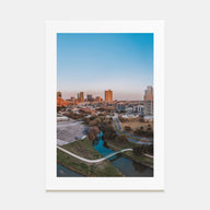 Fort Worth Photo Color No 1 Poster