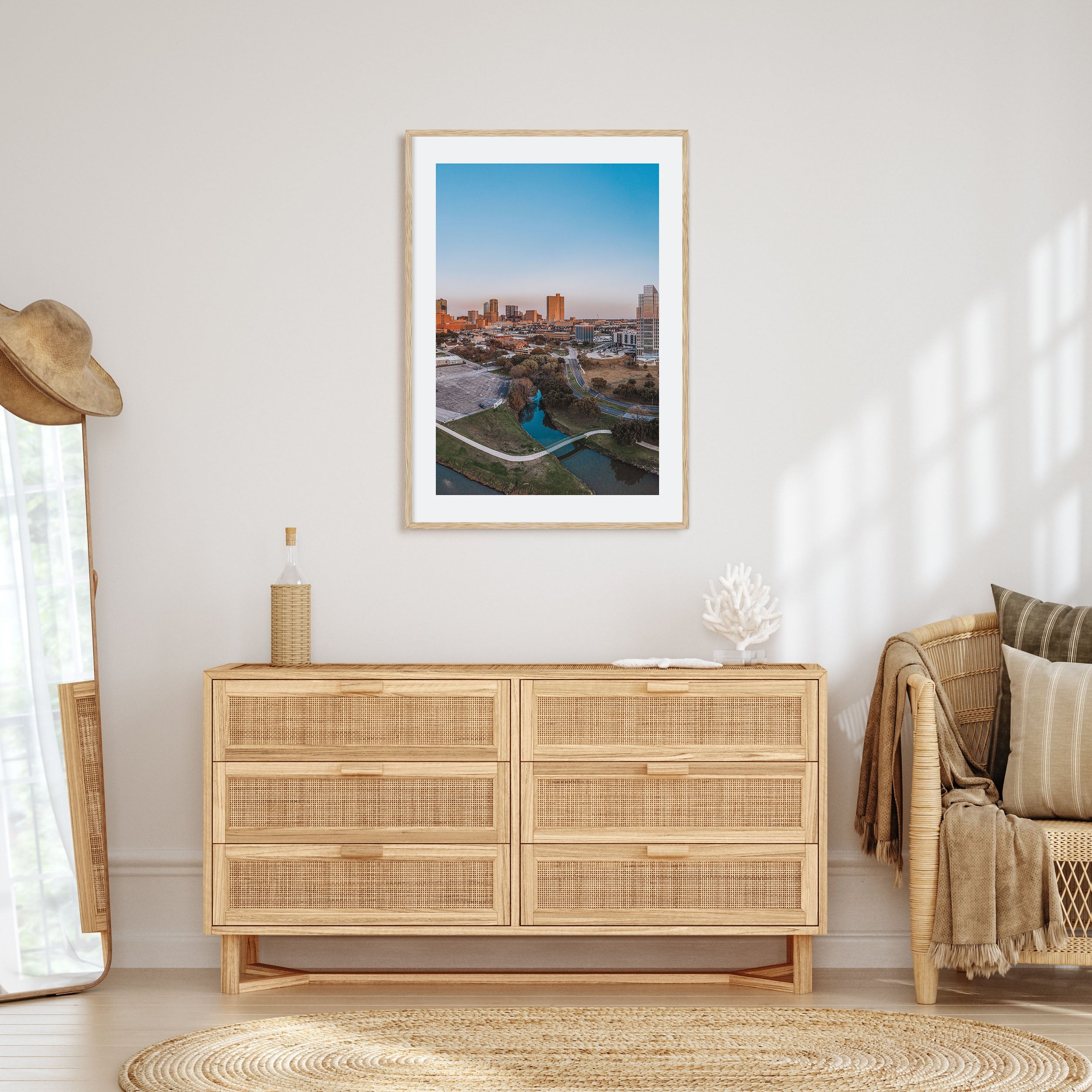 Fort Worth Photo Color No 1 Poster