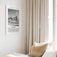 Fort Worth Print Black and White No 2, Fort Worth Wall Art, Fort Worth Poster, Fort Worth Photo, Texas, USA, United States, North America