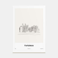 Fortaleza Drawn Poster