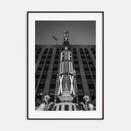 Fox Theater Photo B&W Poster
