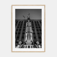 Fox Theater Photo B&W Poster