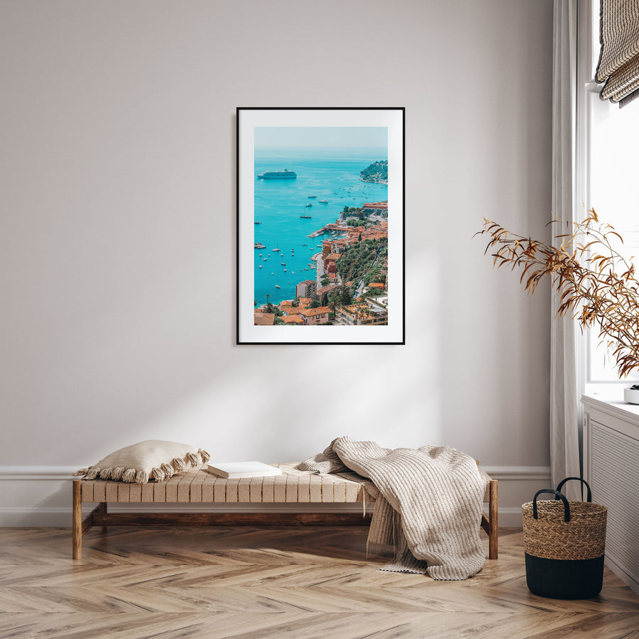 France Photo Color Poster