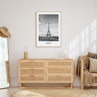 France Portrait B&W No 3 Poster